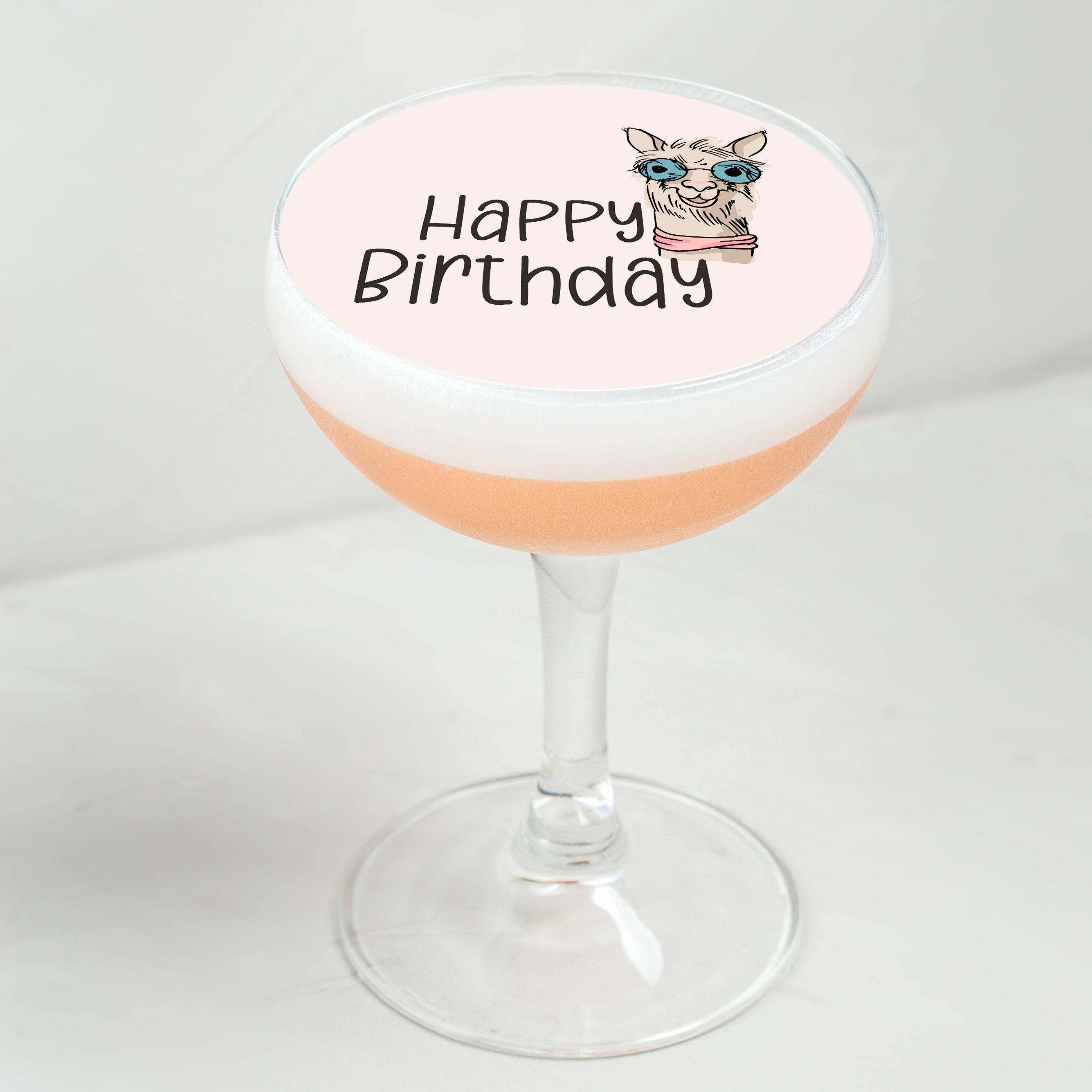Happy Birthday Lama – Cocktail Graffiti